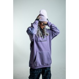 BRETHREN APPAREL SHREDDUH HOODIE 2.0 - DYNASTY PURPLE